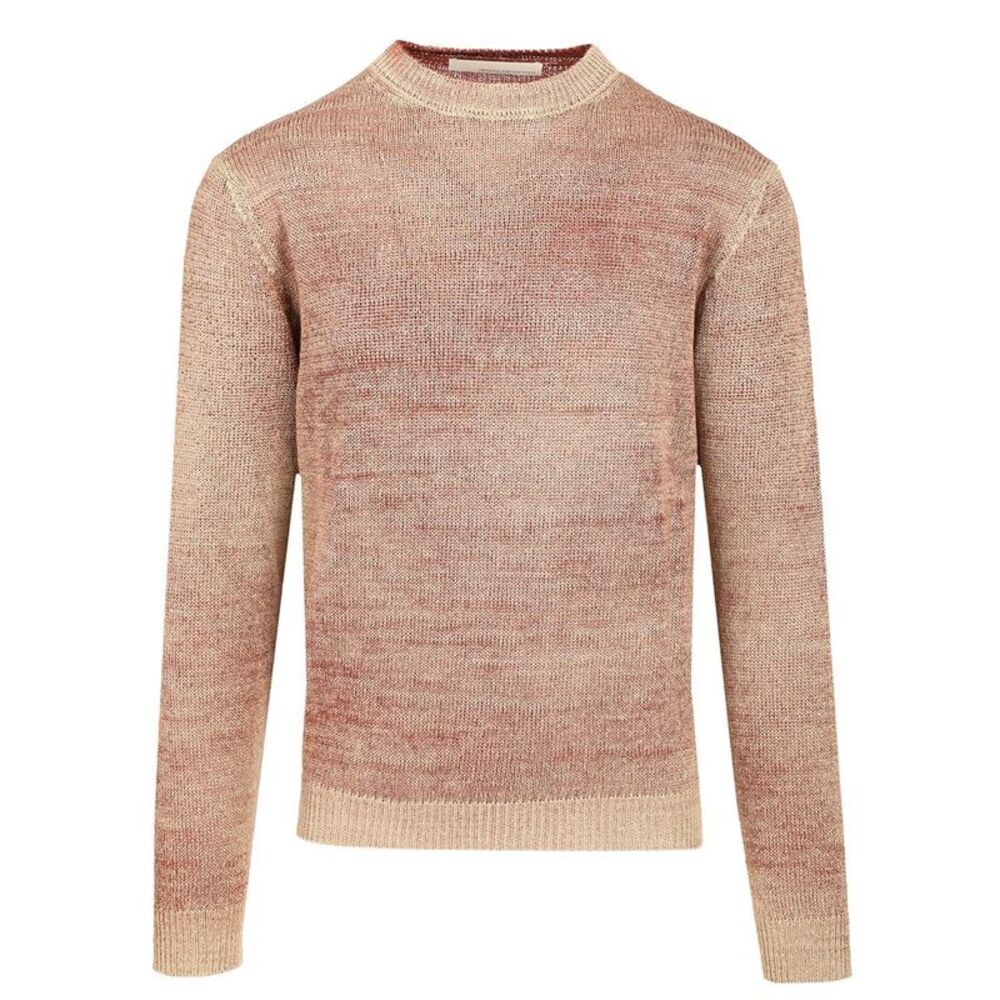 Original Vintage Men Heavy Linen Crewneck Sweater